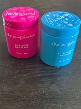 Love Island USA The Ex-Foliator  m Body Scrub  set -